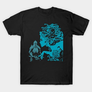 the medusa vs knight T-Shirt